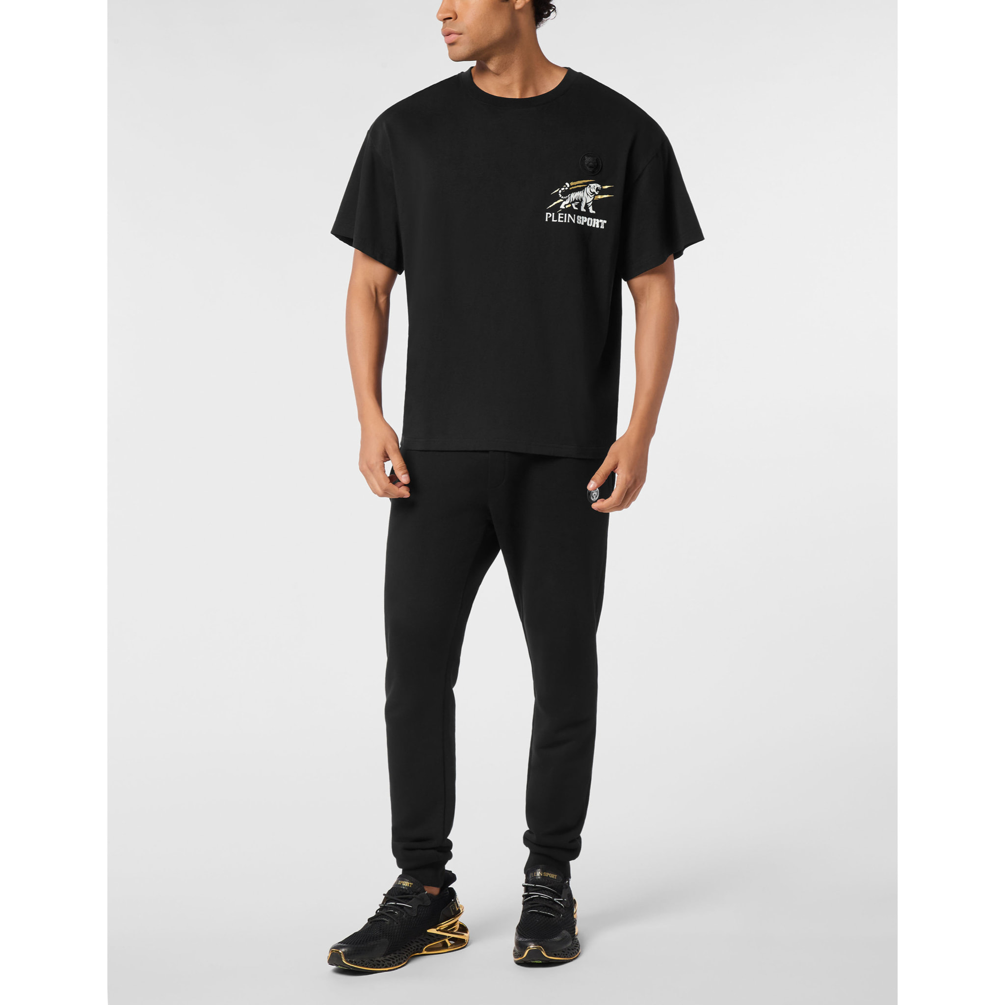 PLEIN SPORT Camiseta Cuello Redondo Ss TIGER