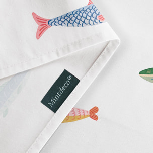 Nappe anti-taches CALYPSO MULTICOLORE - en 100 % coton