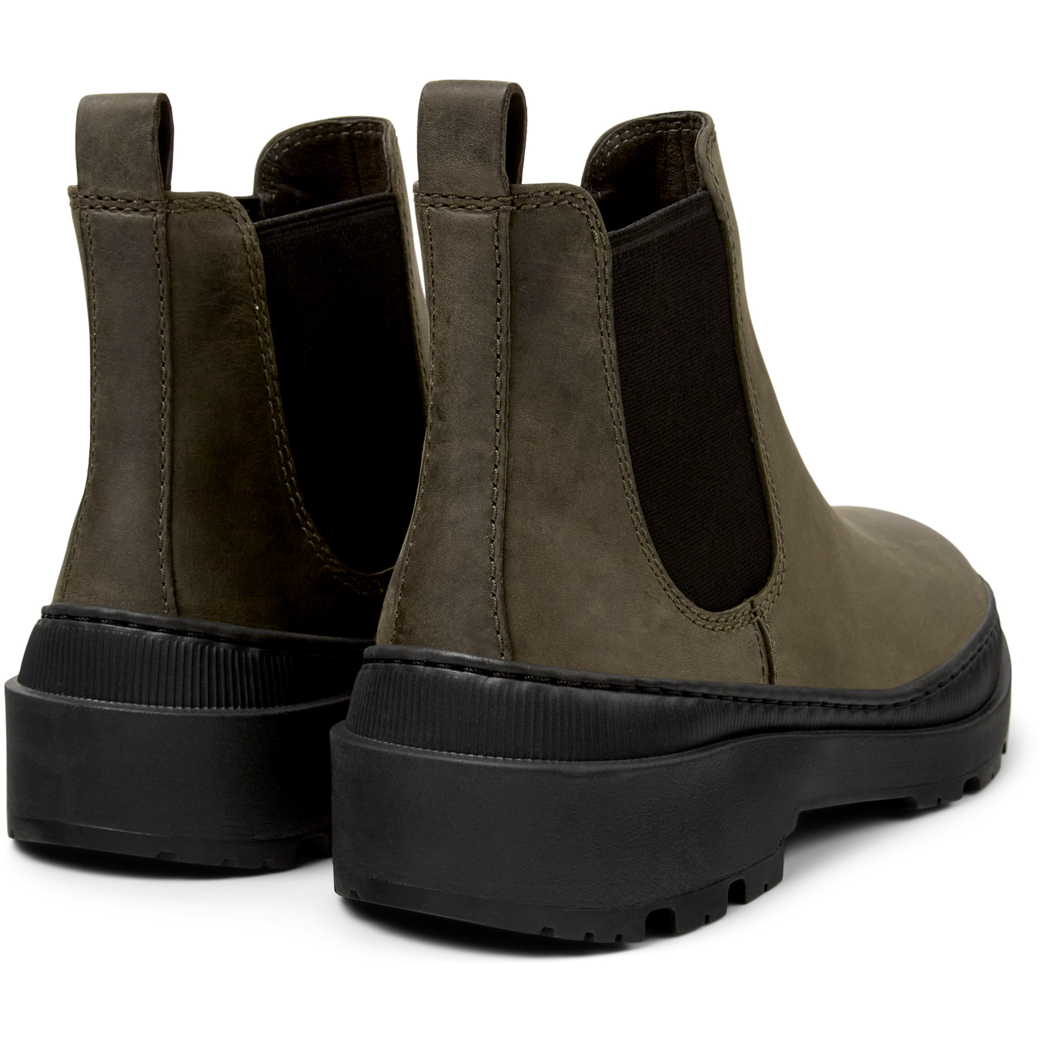 CAMPER Brutus Trek - Botines Mujer Verde