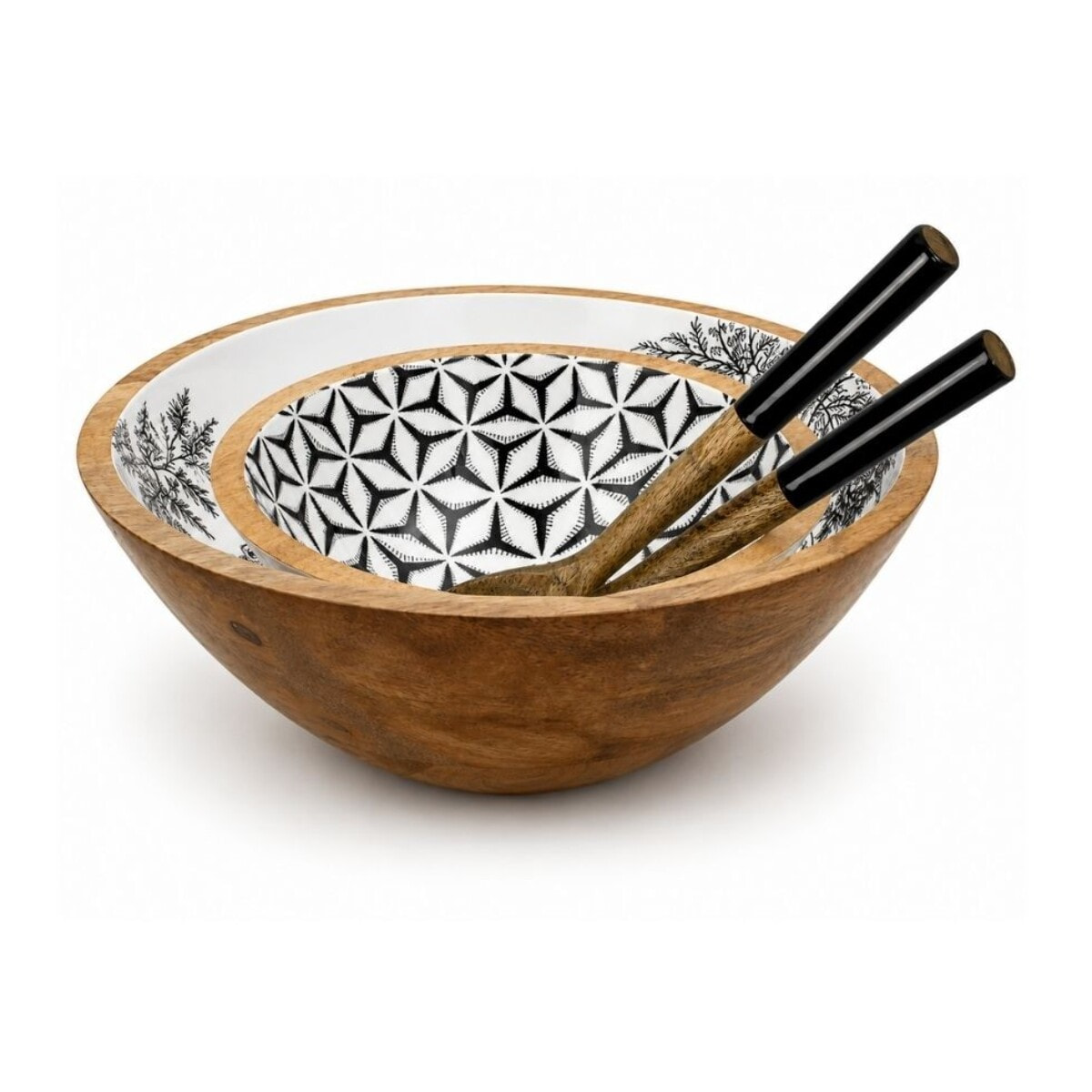 Set de 2 saladiers & couverts, SAVANA