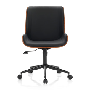 Oresteluchetta Poltrona da ufficio BRUGES DARK WOOD