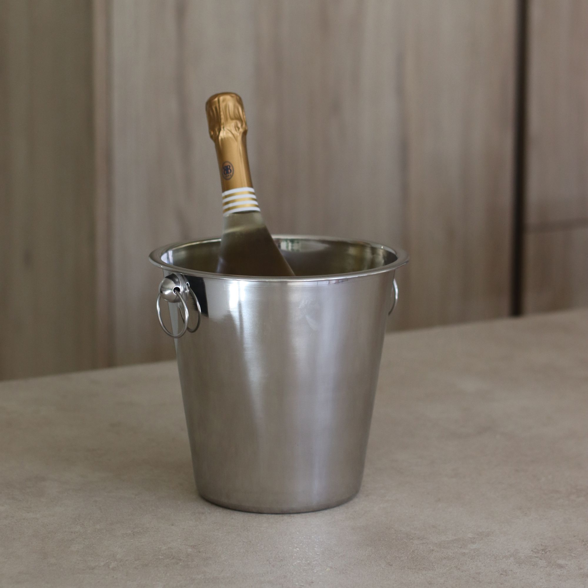 Seau à champagne en inox 22cm