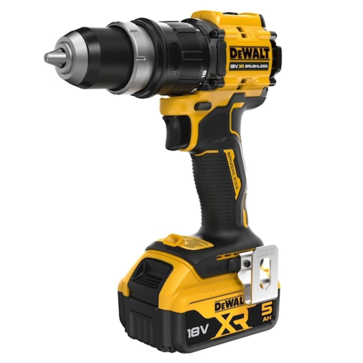 Perceuse-visseuse à têtes multiples XR 18V 5 Ah Li-Ion Brushless - DEWALT - DCD803P2T-QW