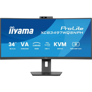 Ecran PC IIYAMA PROLITE XCB3497WQSNPH-B1 34'' VA