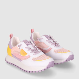 Deportivos de Tejido - Multicolor - Tacón: Bajo