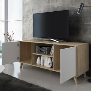 Mueble TV Wind 140 Puccini - Blanco