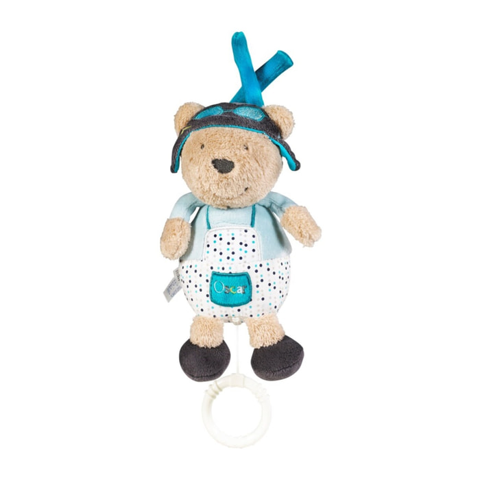 Mini Musical en velours Bleu