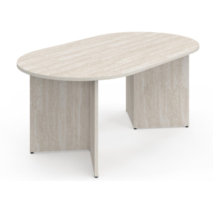 Table basse Gabin effet travertin