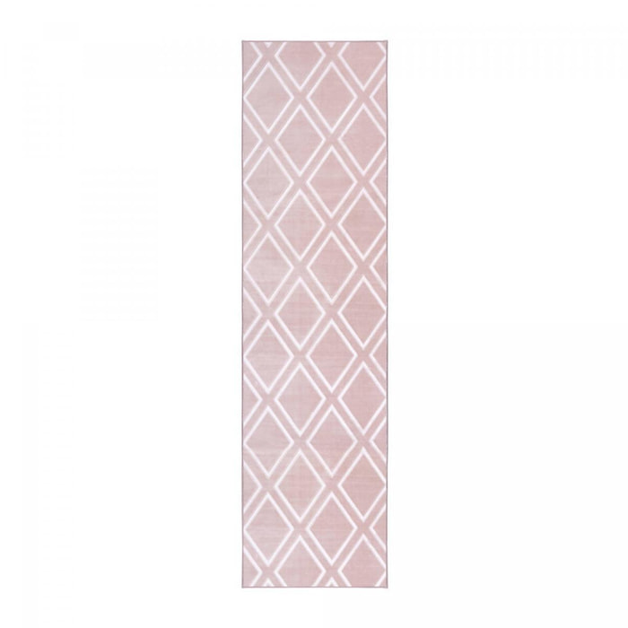 Tapis salon et chambre tufté motif géométrique BIVO