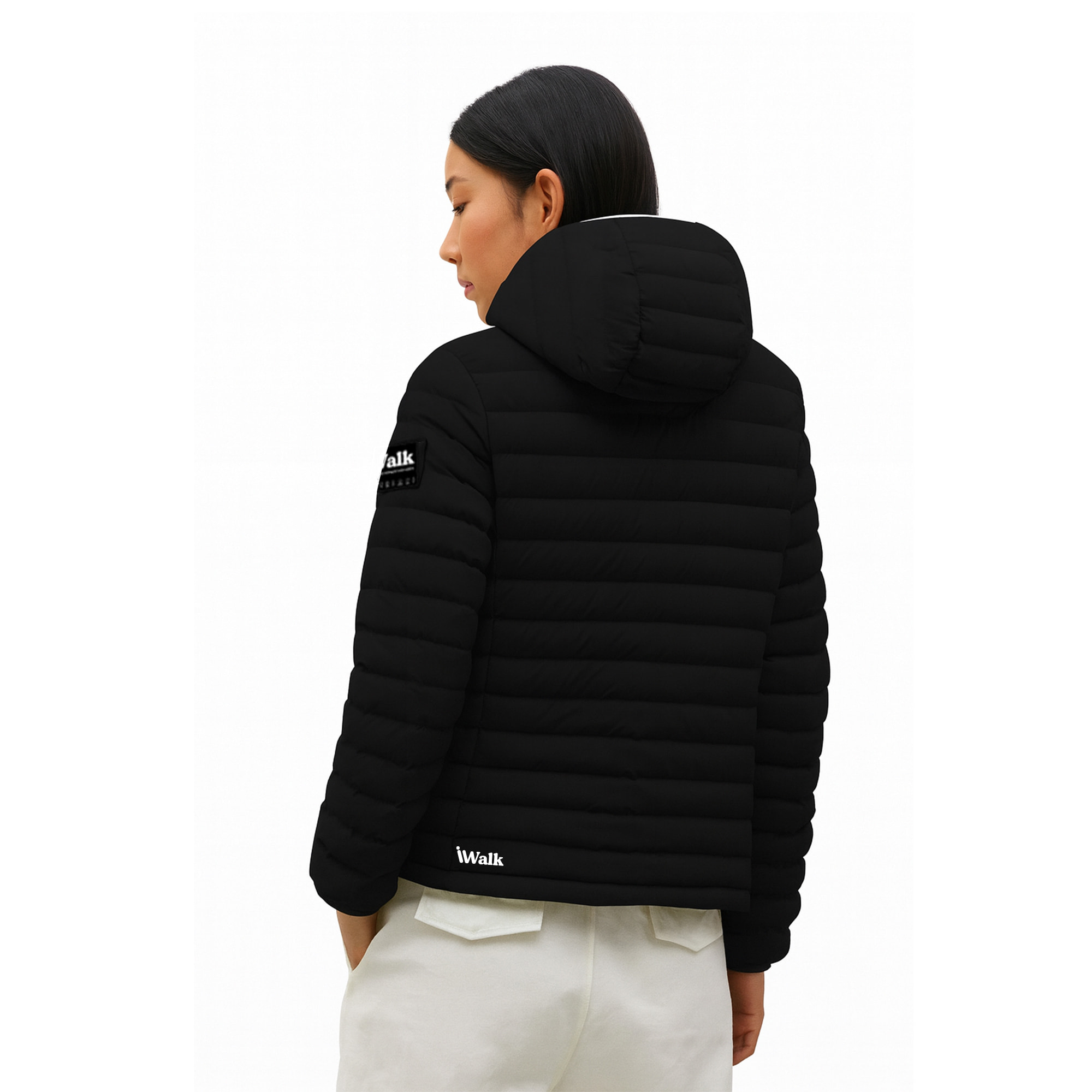 Chaqueta para mujer iWalk Lumi Short - Negro