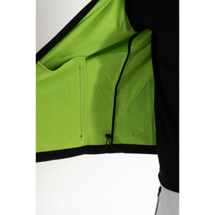 Giacca da uomo impermeabile con cappuccio e zip Leone Boxing Legend