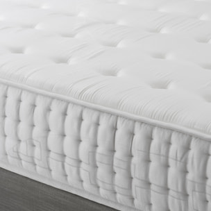 Matelas à mémoire de forme visco-sens - Blanc