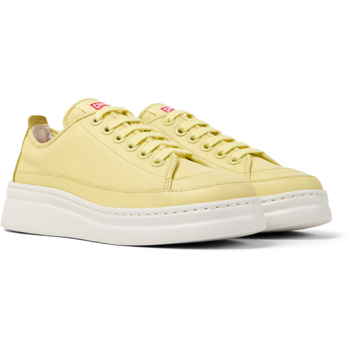 Zapatillas - CAMPER Runner Up - Amarillo - Cuero liso