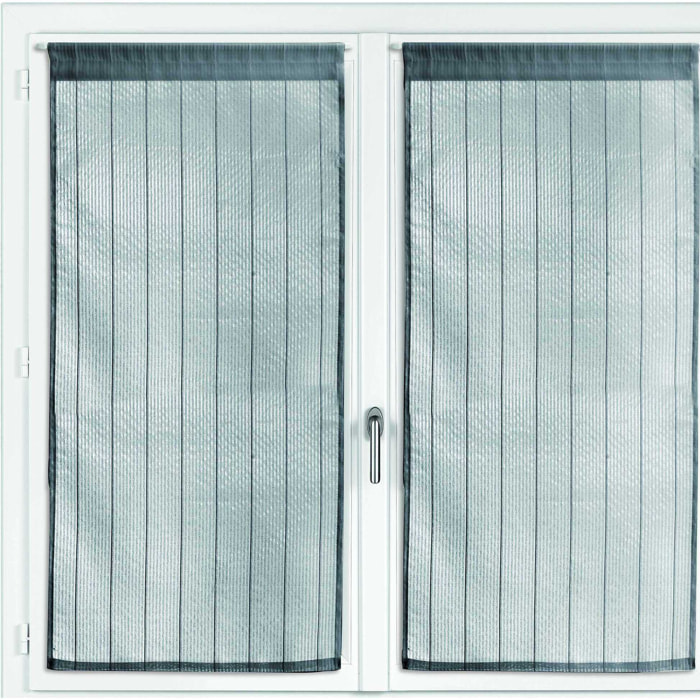 Lot de 2 Rideaux Voile Borsa