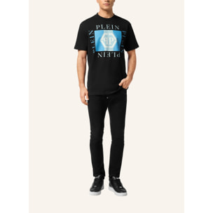 PHILIPP PLEIN T-Shirt Round Neck Ss HEXAGON