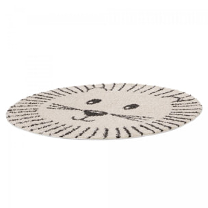 Tapis enfant tissé motif animaux NEGU