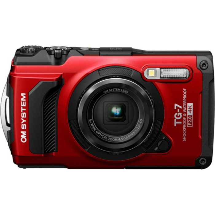 Appareil photo Compact OM SYSTEM TG-7 Red