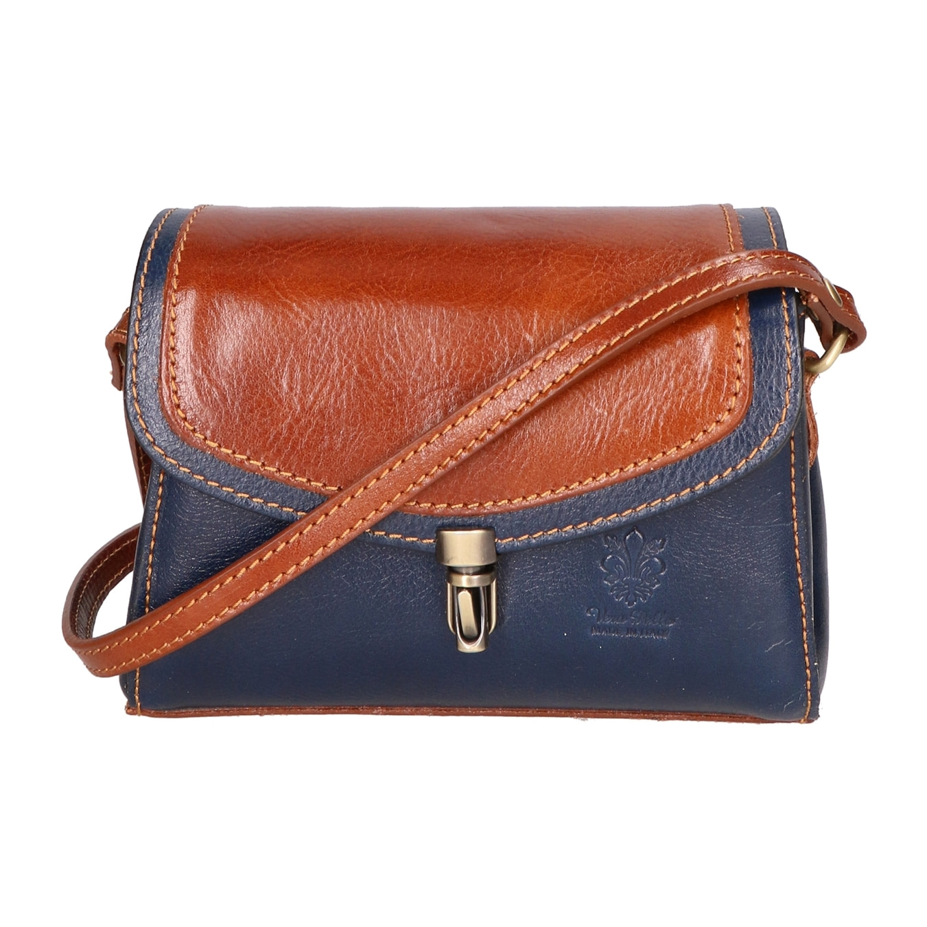 Borsa a tracolla Faye da donna In Vera pelle Made in Italy 18x13x5 cm