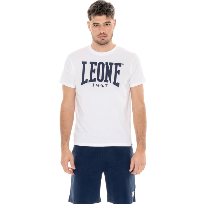 Camiseta de manga corta para hombre con logotipo grande