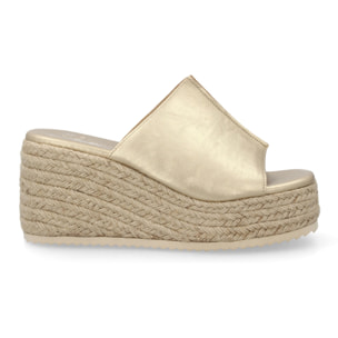 Sandalia para mujer cuña comoda verano