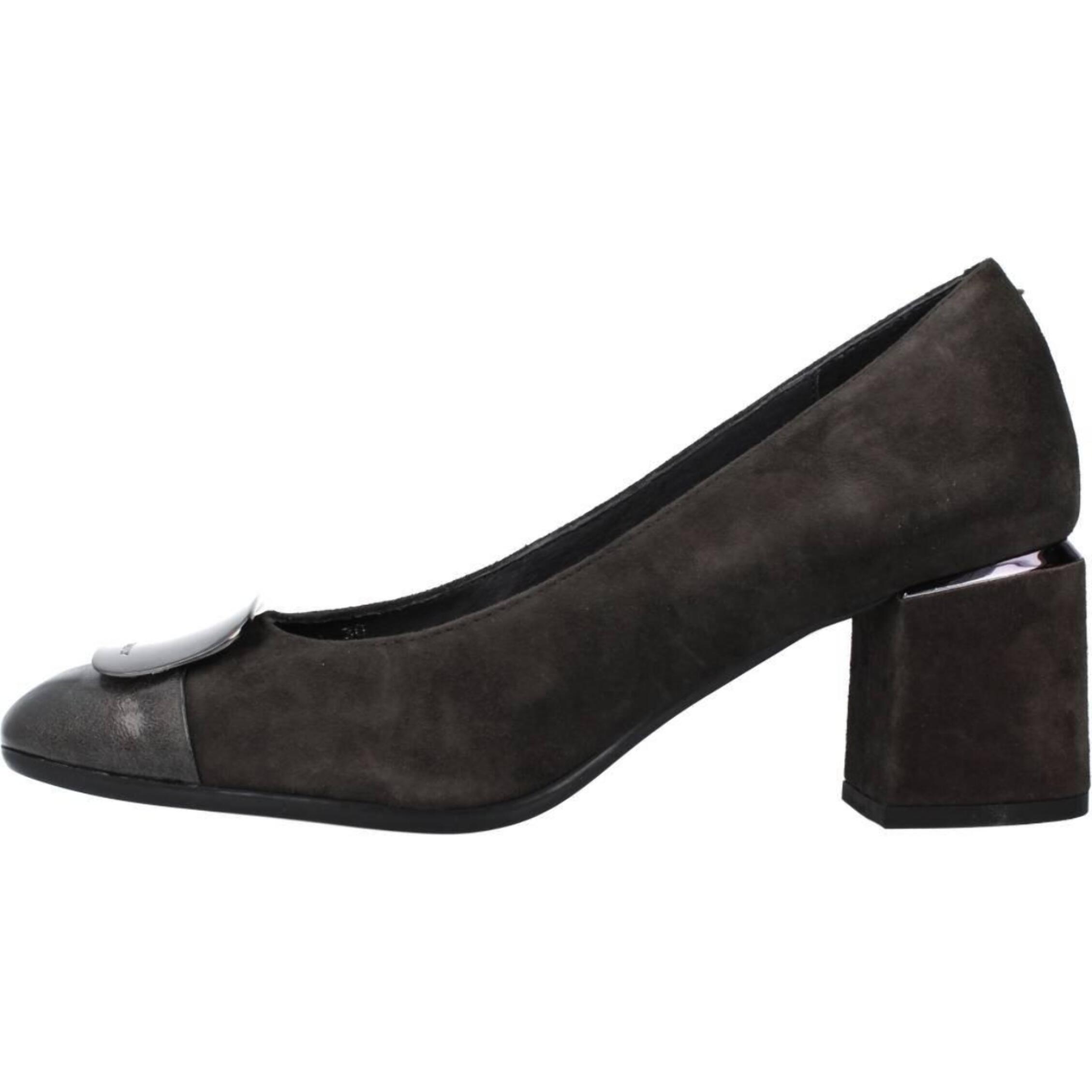 Salones Mujer de la marca STONEFLY  modelo BRIDGET 2 PATENT/GOAT SUEDE GRIS