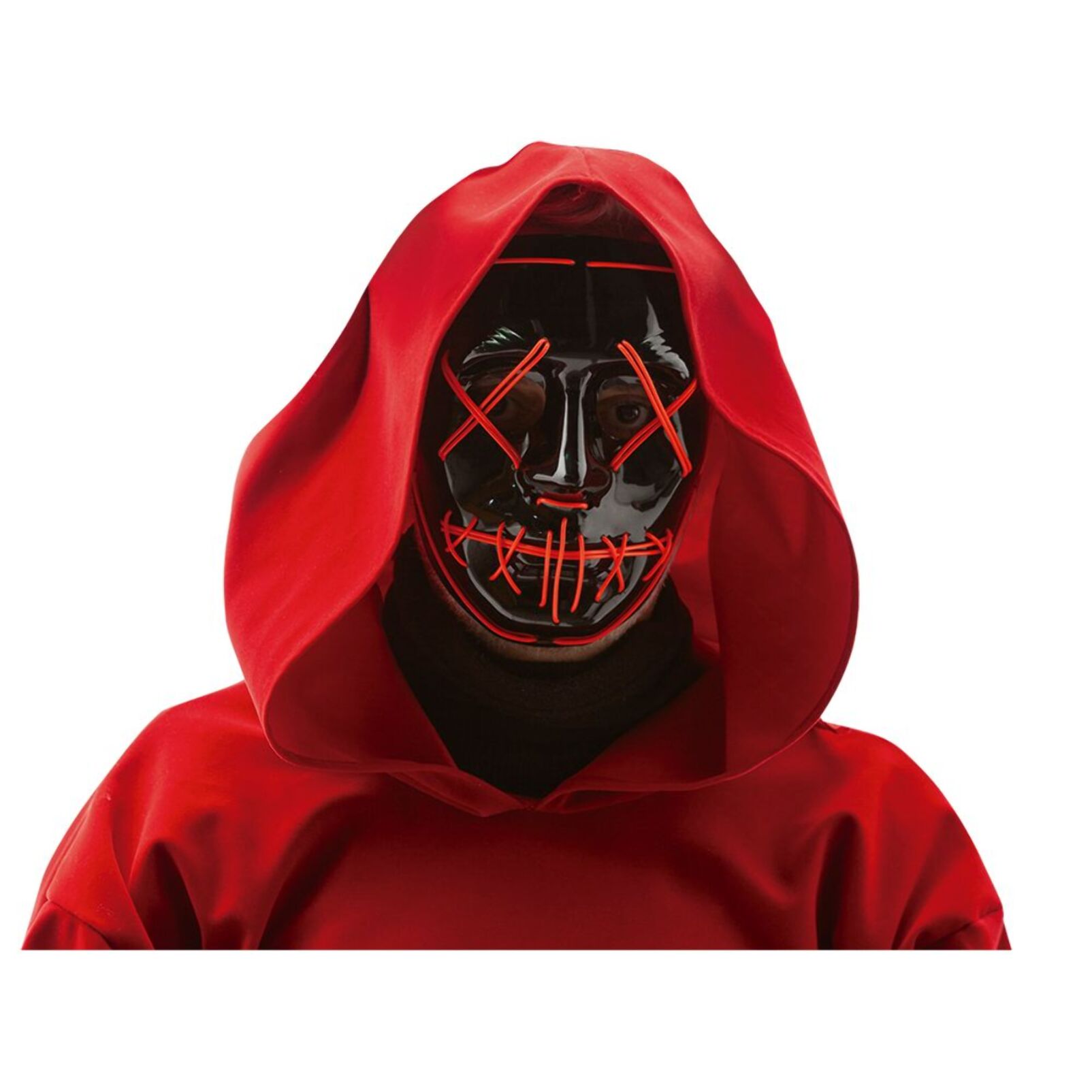 MÁSCARA MANIACO CON LUZ