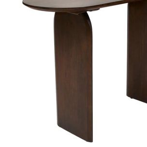 Console Isana marron 110x45cm