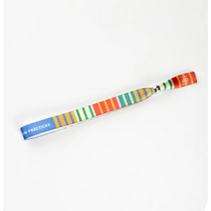 Pulsera de tela "Mejor profe en prácticas"