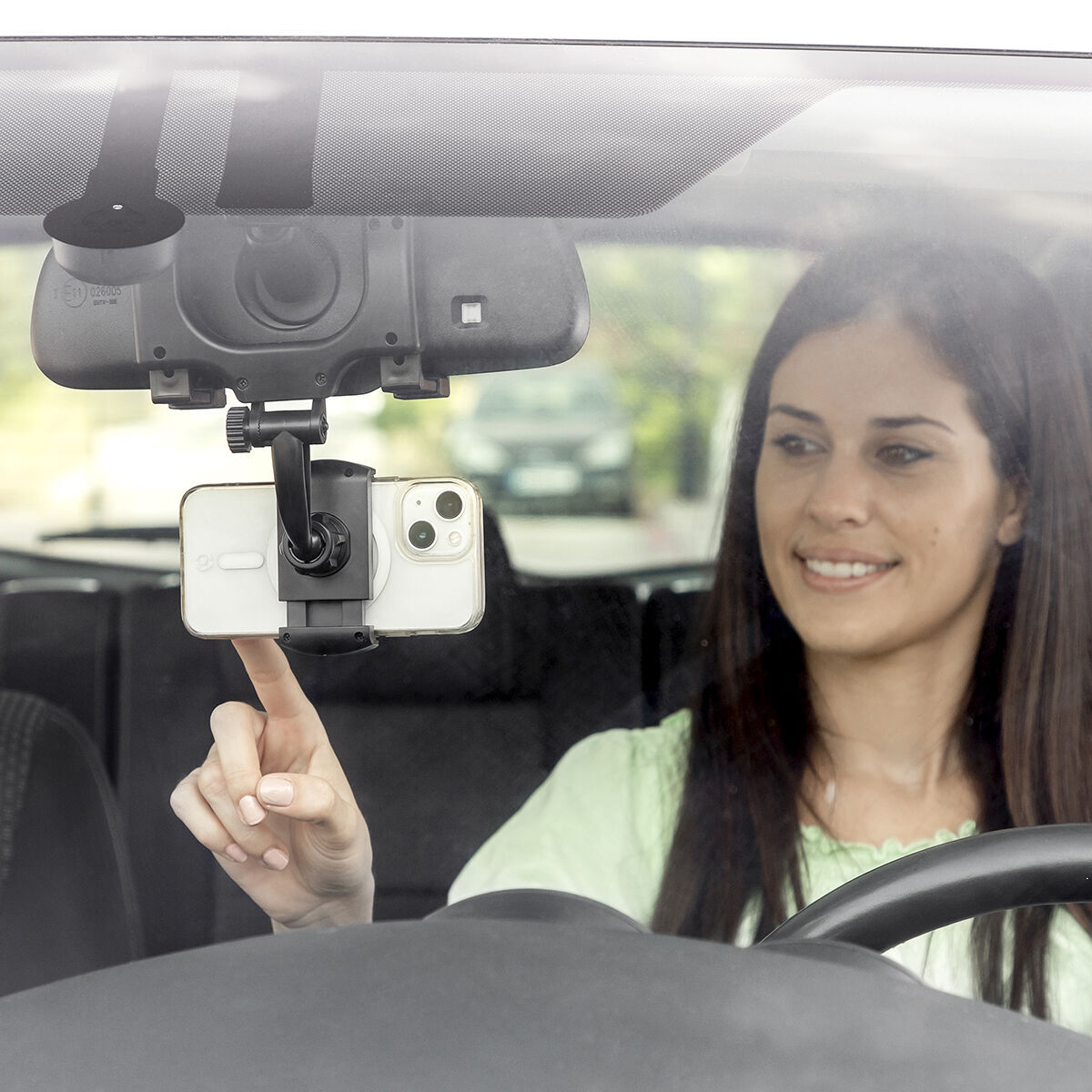 Soporte de Smartphone para Espejo Retrovisor Stropp InnovaGoods