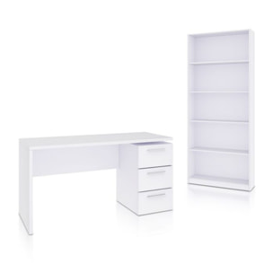 Pack office Sasha Plus Blanco Artik (Blanco Mate)