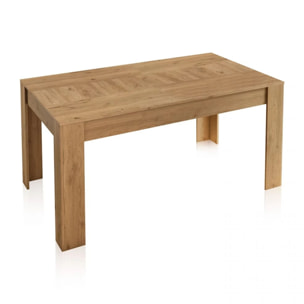 Mesa de comedor extensible Kana Roble Nude