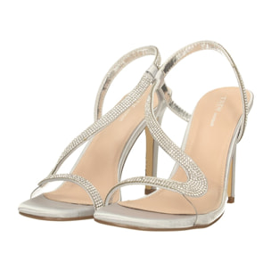 Sandali Donna Tata Italia Argentato