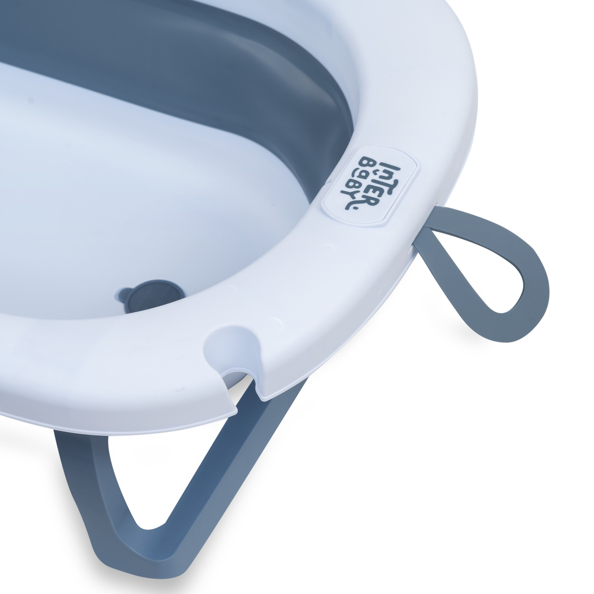 Bañera para Bebé Plegable con Cojín Reductor Ajustable