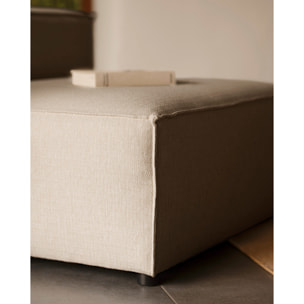 Sillón color gris claro de 110x90cm Alto: 70 Largo: 110 Ancho: 90