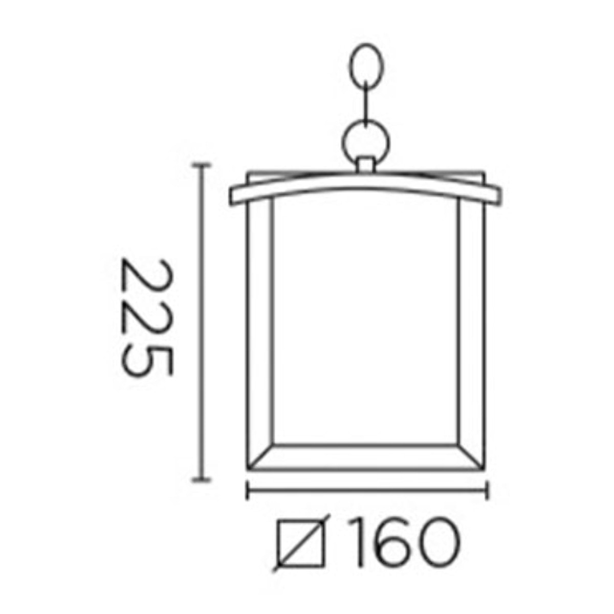 LEDS C4 Mark lampara colgante de uso interior para bombilla E27 en color blanco