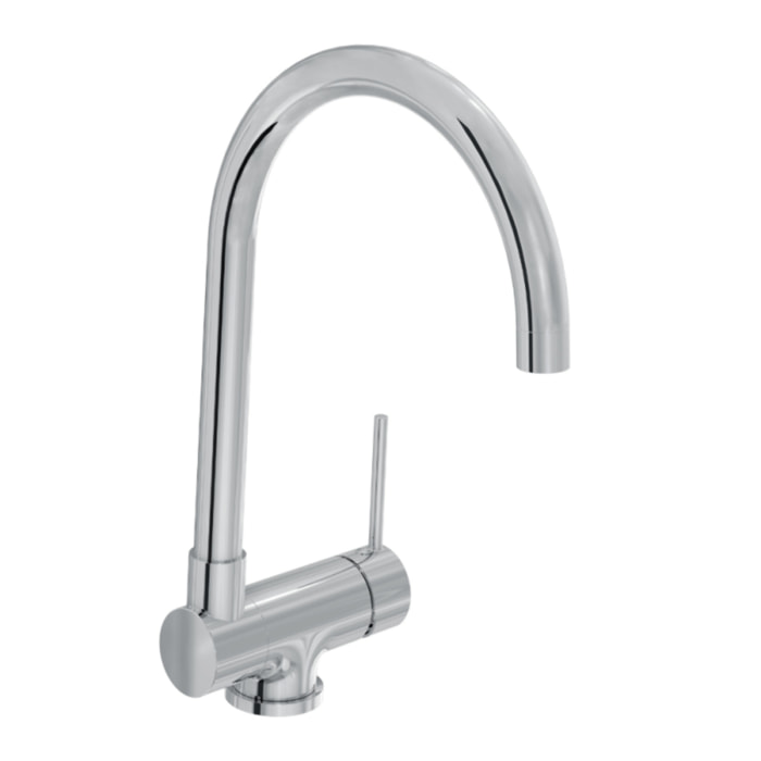 Robinet cuisine rabattable Masterline chromé