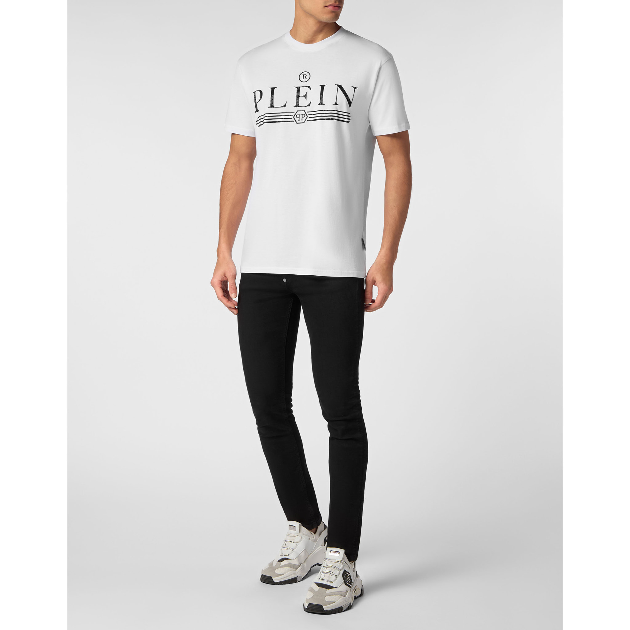 PHILIPP PLEIN T-Shirt Round Neck TATTOO