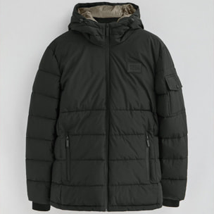 Chaqueta Val Thorens negro con logo Polo Club