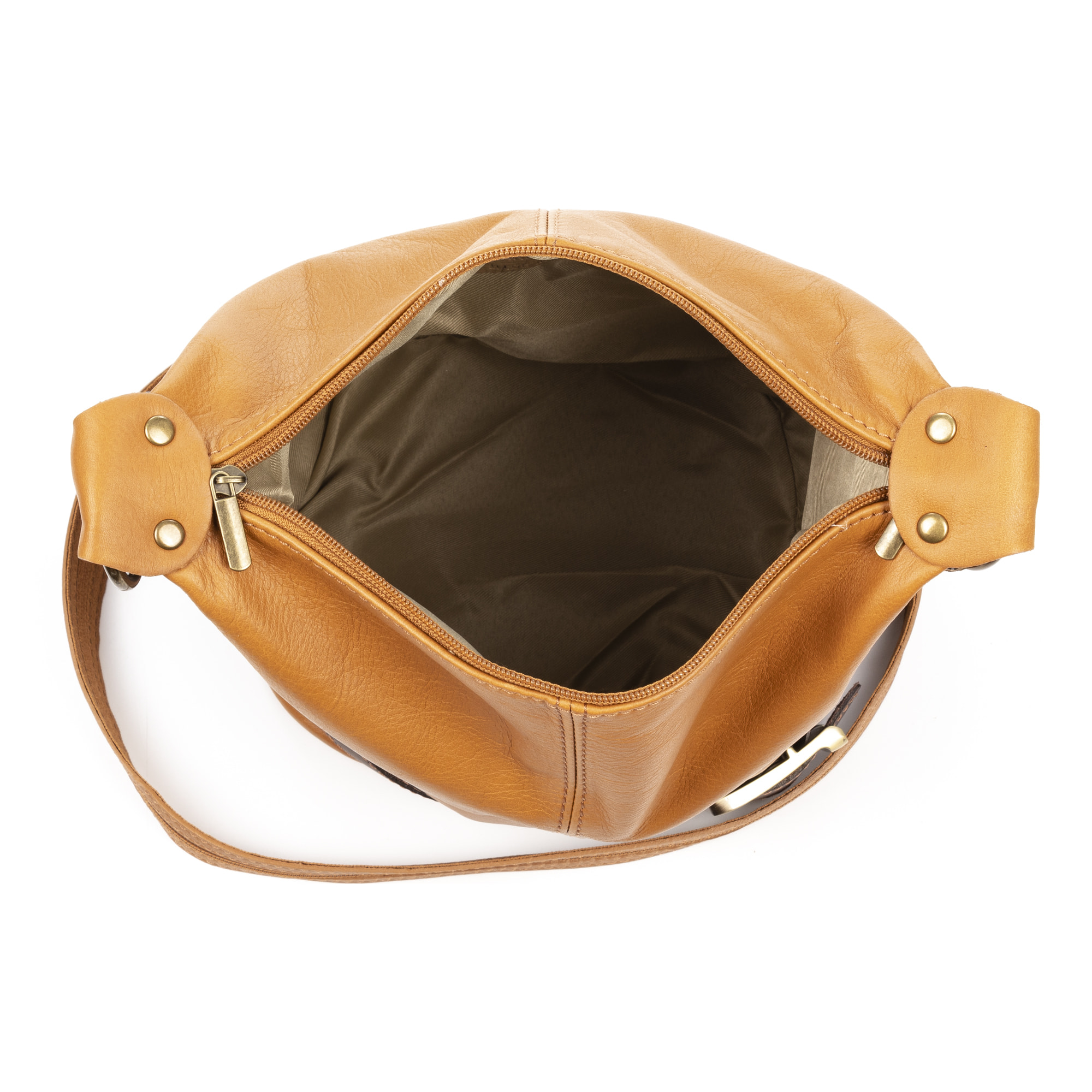 Alvito bolso bandolera-mochila  Mujer. Piel auténtica-Sauvage.
