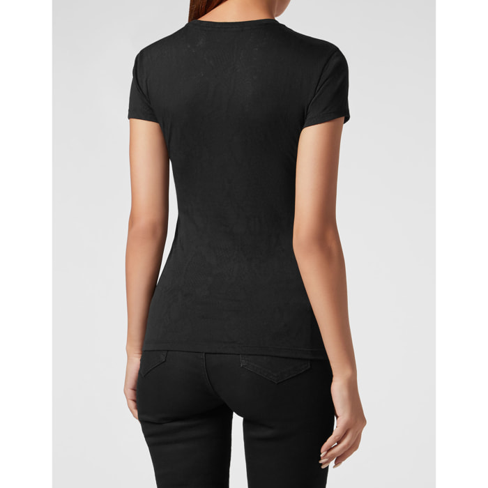 PHILIPP PLEIN Camiseta de corte slim GOTHIC PLEIN