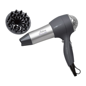 Séche-cheveux 2000W Clatronic HTD 3055 Gris