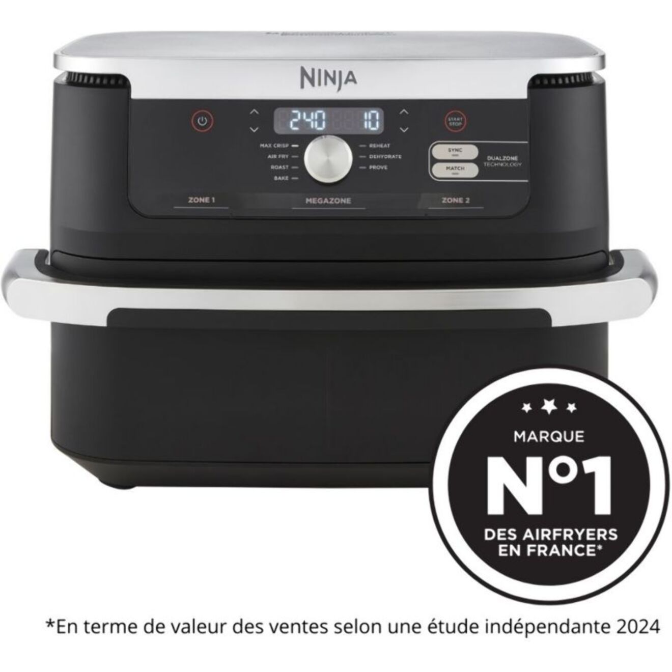 Friteuse sans huile NINJA Foodi Flex 10,4L AF500EU