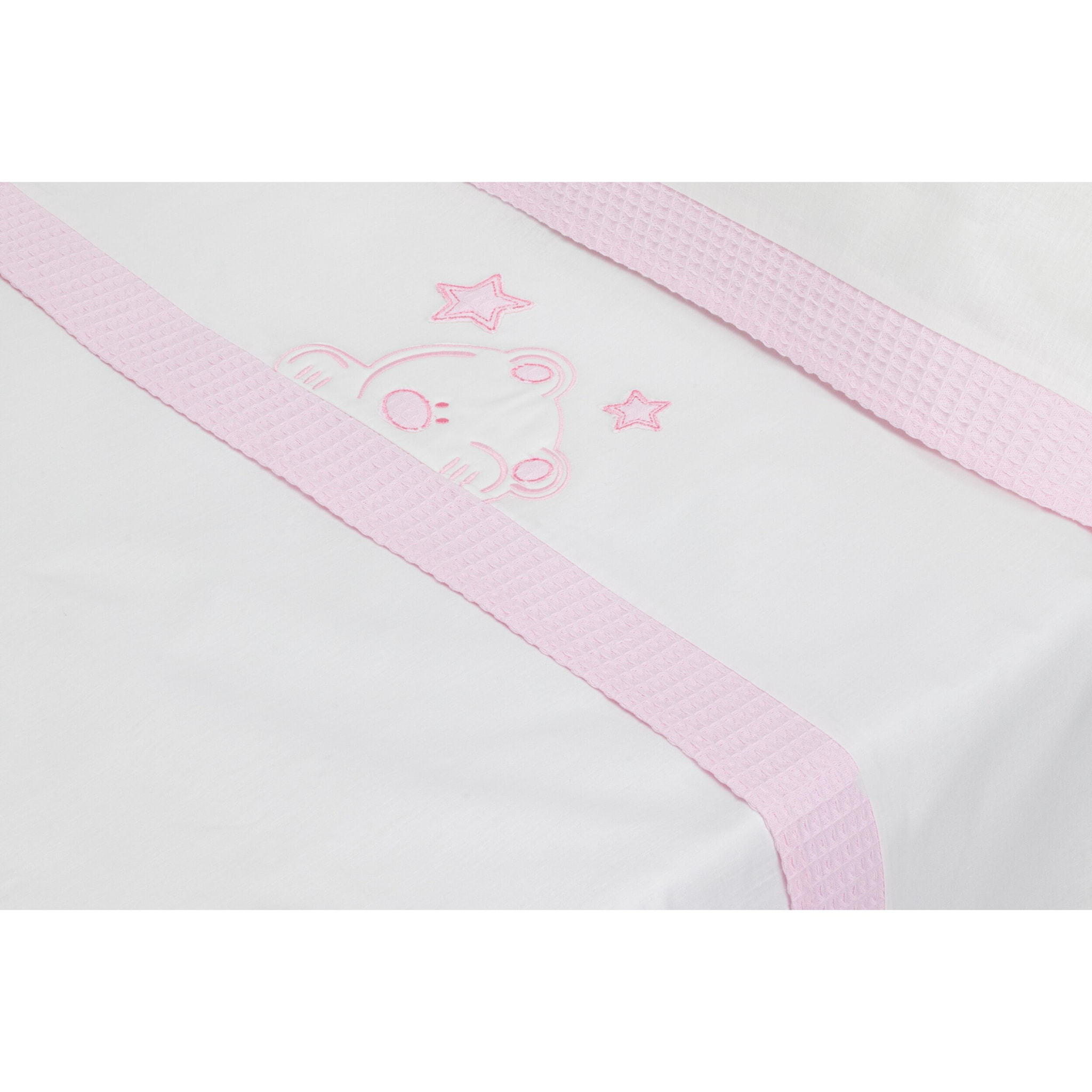 Trip Coche 100% Alg Mod Viggo Bco/Rosa