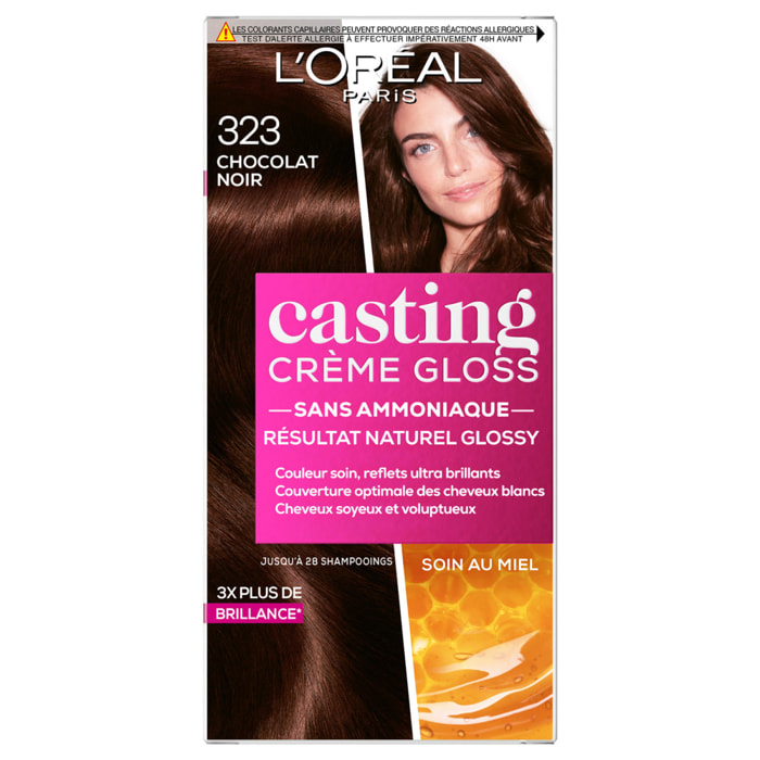 L'Oréal Paris Casting Crème Gloss Coloration 323 Chocolat Noir