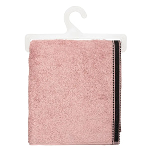 Drap de douche "Joia" - coton 550 gr/m² - rose 70x130 cm