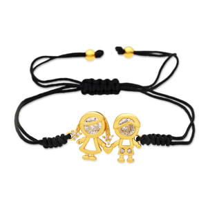 Pulsera Children acabado oro amarillo 18k