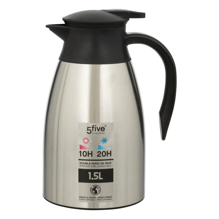 Pichet isotherme 1,5L inox
