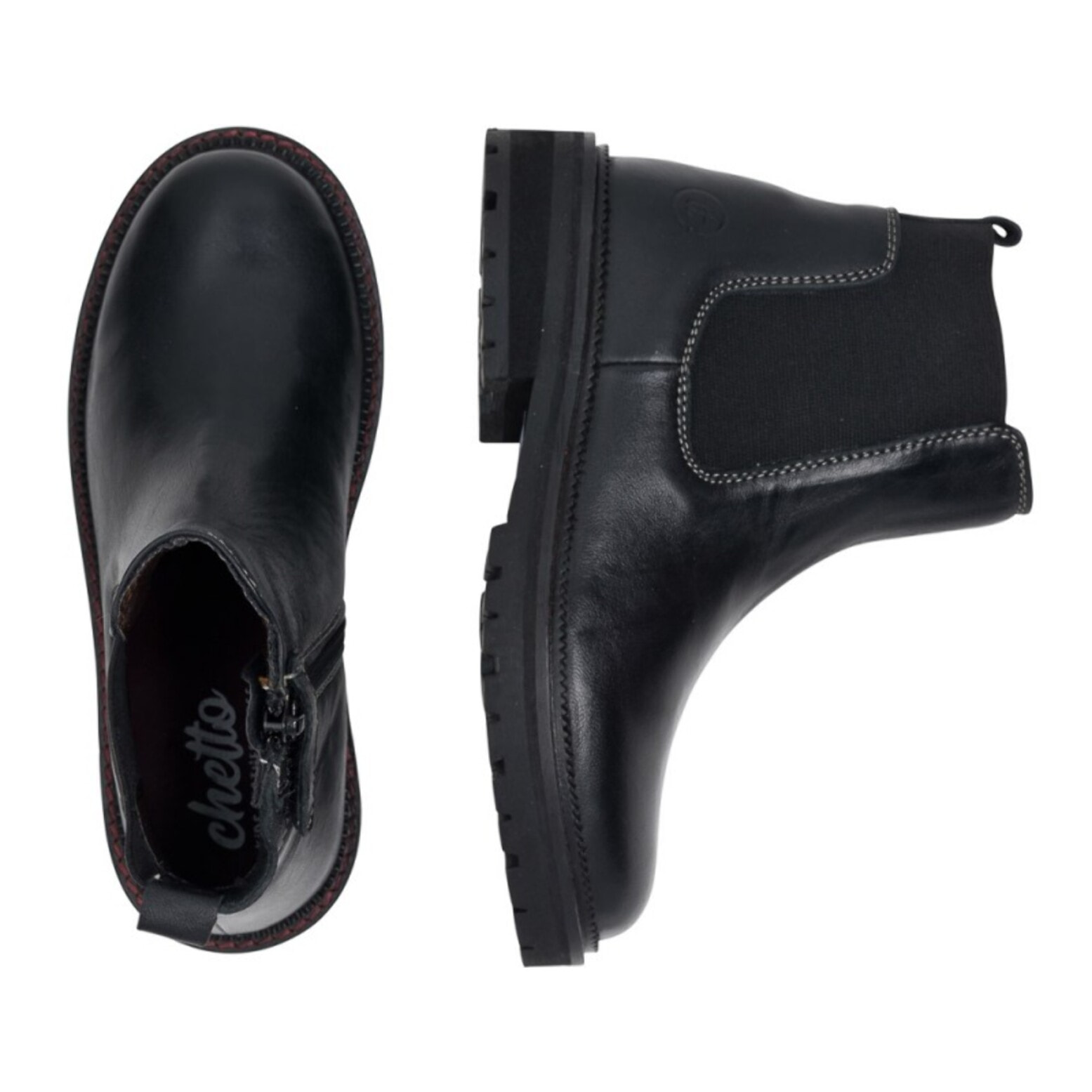 Botin en piel natural - Chelsea