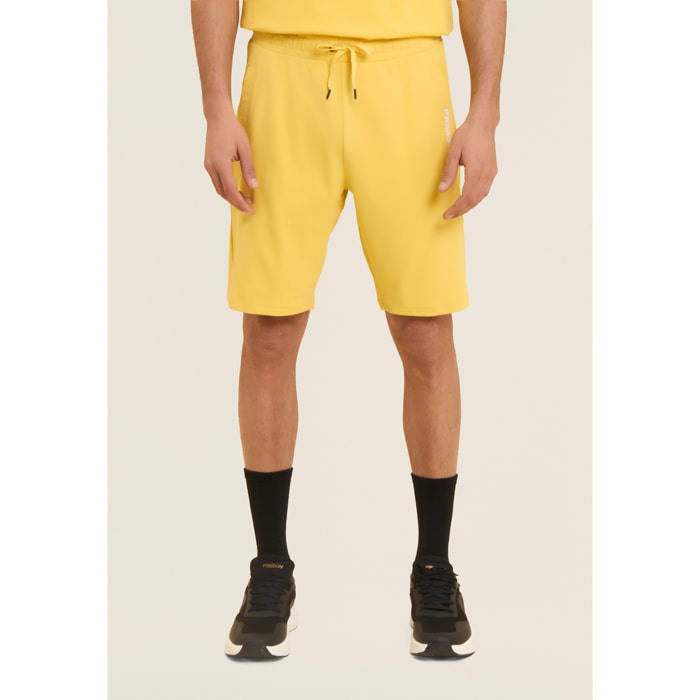 Pantaloni corti in jersey stretch con taschino