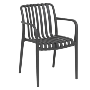 FAUTEUIL PP EMP ANTHRACITE